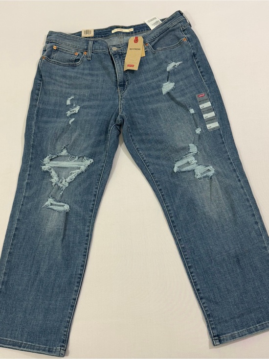 Levi's Denim - Levi’s Boyfriend Mid Rise Distressed Jeans Plus Size 18W NWT